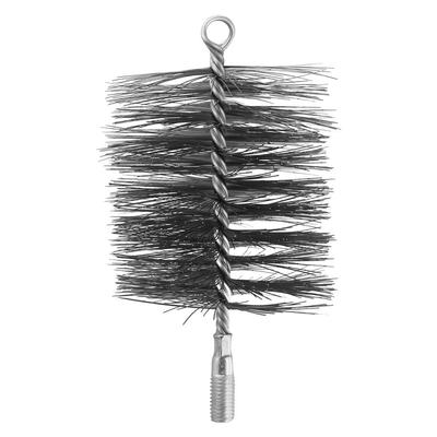 Round Steel Wire Brush Designed for Thorough Chimney and Flue Cleaning