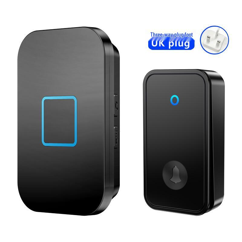 Battery-Free Smart Wireless Doorbell for Home – Long-Range Call Button for Seniors