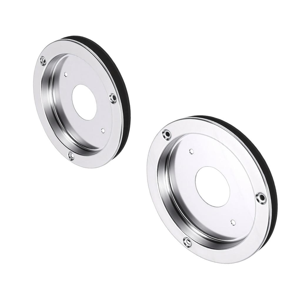Watermelon Lights Bunk Adapter Stainless Steel Round Marker Light Bezel Cover for Trucks Trailers