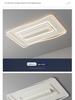 Modern Smart Bladeless Ceiling Fan Light with Voice Control - Three-Color Options for Living Room/Bedroom, 110V