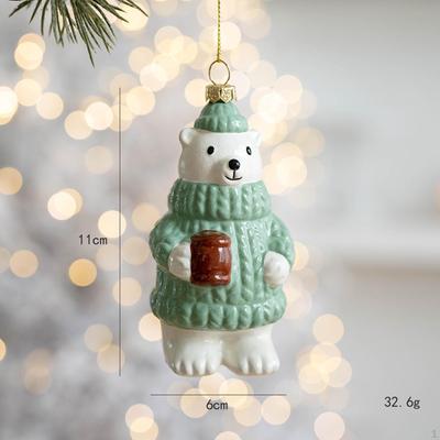 Adorno de Figurita Navideña, Adorno para Árbol de Navidad, Adorno Colgante de Navidad Pequeño Colgante para