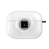 Für Apple AirPods Pro Hülle PC+TPU Klapp-Kopfhörerhülle mit Karabiner und Schalterverschluss