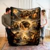 1PC Jesus Passion Scenes Collection Print Blanket Warm Soft Fluffy Kids Adult Sofa Bed Throw Blanket Outdoor Travel Camping RV