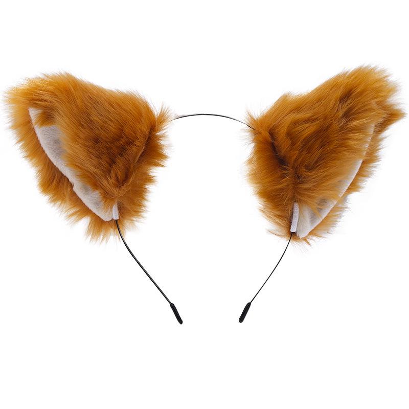 Cat Ears Bell Headband - Cosplay Catwoman Hair Accessory for Christmas & Halloween