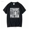 Straight Outta Polk High T Shirt Funny Al Bundy Married With Children Long or Short Sleeves Vintage Washed Soft Stretched