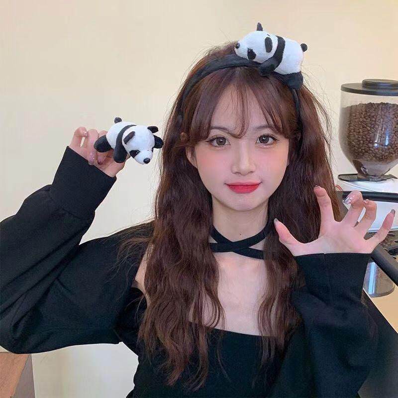 Cute Red Panda Plush Headpiece Headband - Zoo Hair Accessory for Children & Adults