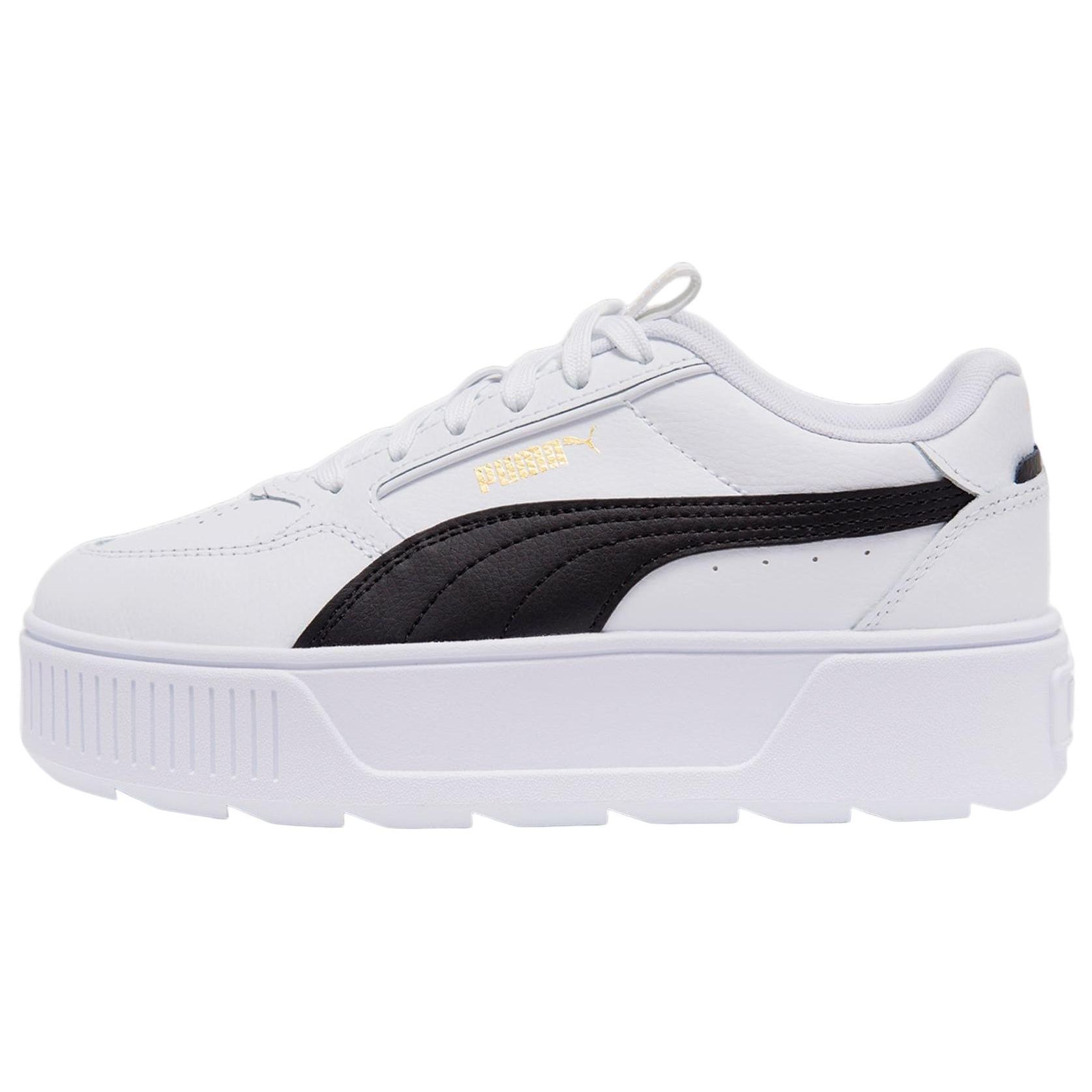 PUMA Karmen Rebelle White Black Unisex 387212-02 EU 37