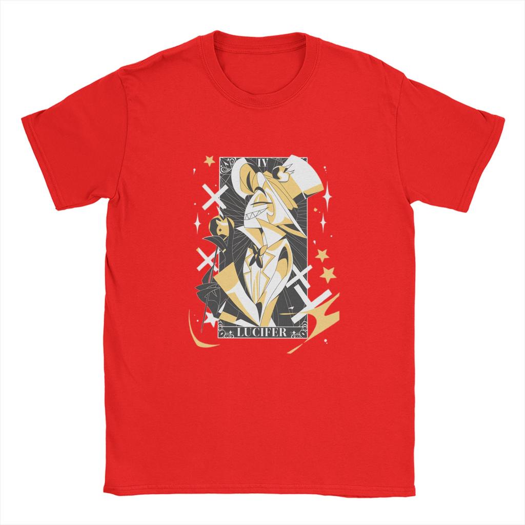 H-Hazbins H-Hotels T Shirt Summer  Harajuku T Shirts Men's Cotton O-Neck Oversized Clothes Short Sleeve Classic Tshirt
