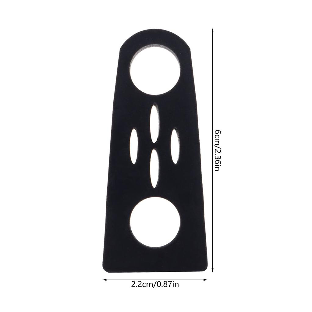 Türschloss Puffer Dämpfer Schalldichte Isolierung Ruhiges Kissen Lärm Dichtung Pad Gummi Dämpfung Schutz