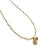 French Shell Pearl & Cubic Zirconia Pendant Necklace - Elegant Light Luxury Clavicle Chain