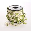 Artificial Vine Rope Eco-friendly Wear Resistant Fabric Hemp Rope with Artificial Vine Green Leaves Home