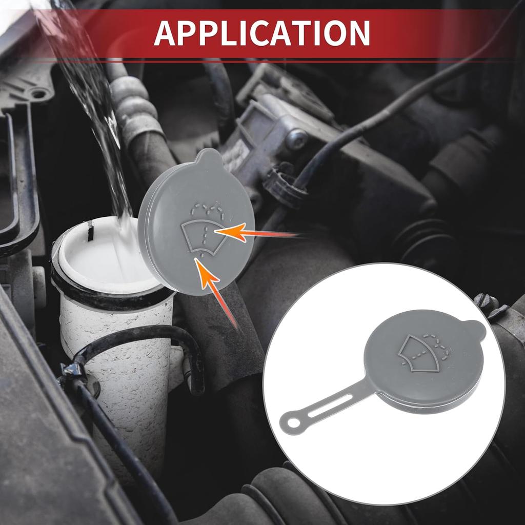 ACROPIX Windscreen Washer Wiper Fluid Reservoir Tank Lid Cap Cover for Nissan Altima 1993-2007 for Nissan Maxima 2004-2008 No.28915AM600 - Pack of 1