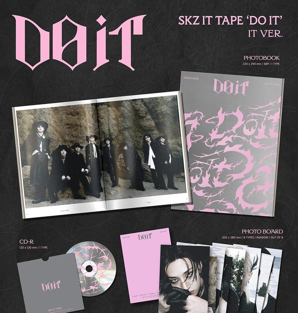 (IT ver.) Stray Kids - SKZ IT TAPE [DO IT] Speciální album