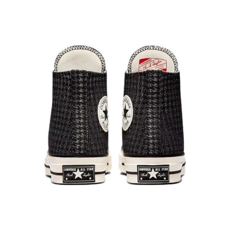 Converse 1970s Women High Canvas Shoes Trendy Casual Black White A04277C