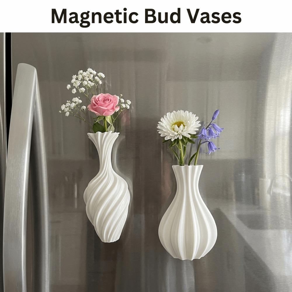 DIY Mini Vase Magnets 3D Printing Vase Fridge Stickers Home Decor Fridge Decor Magnets Gift