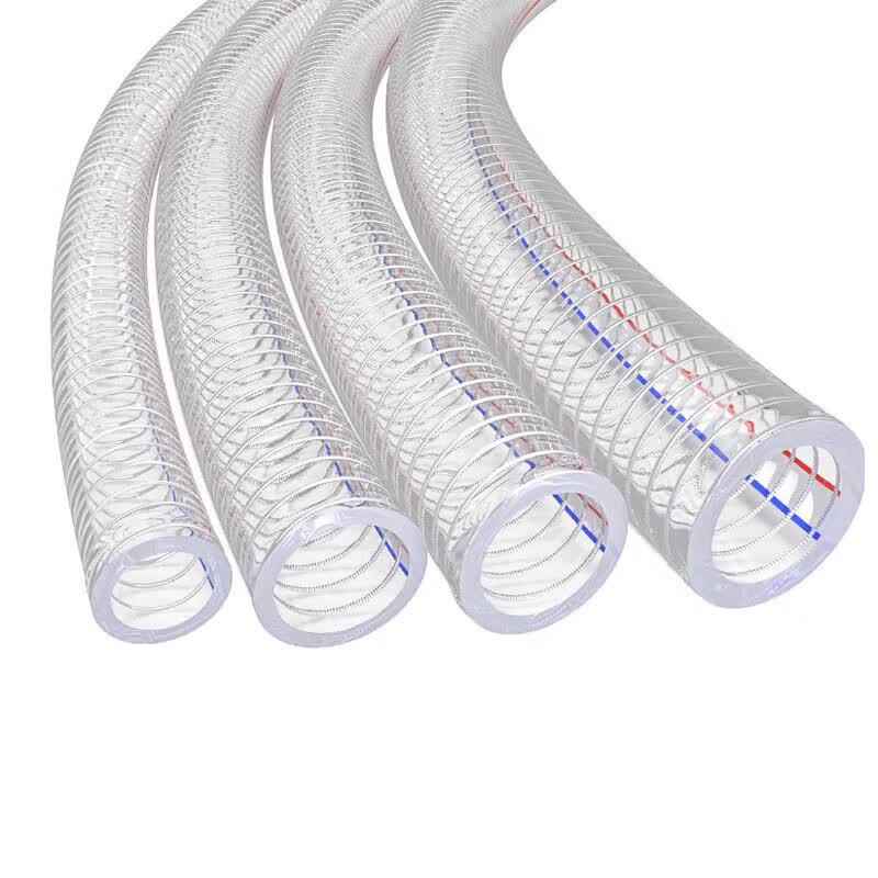 Lindong Heavy-Duty Transparent PVC Steel Wire Hose