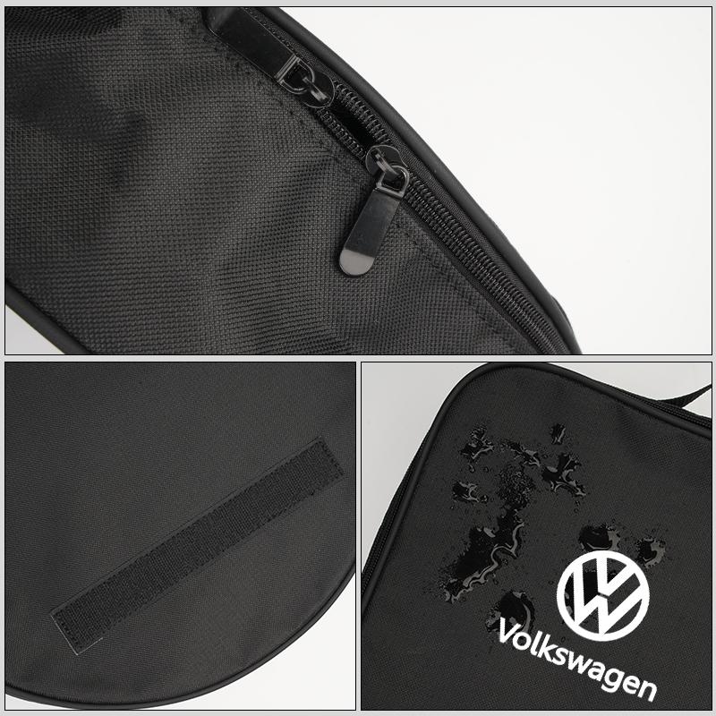 Car Charging Gun Bag Oxford Cloth Gun Cables Storage Box Auto Accessories For Volkswagen VW Scirocco Jetta Polo Tiguan Sharan zk4