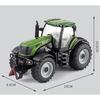 1/30 Alloy Tractor Model Diecast Metal Farming Tool Car Cultivated Land Car Agricultural Vehicles Model with Sound Kids Toy Gift