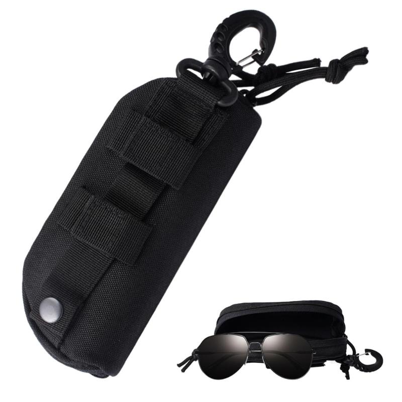 Compacts Eyewears Pouches Office Commuters Glasses Box Traveler Eyeglass Holder for Backpacks Belt Gear Organization