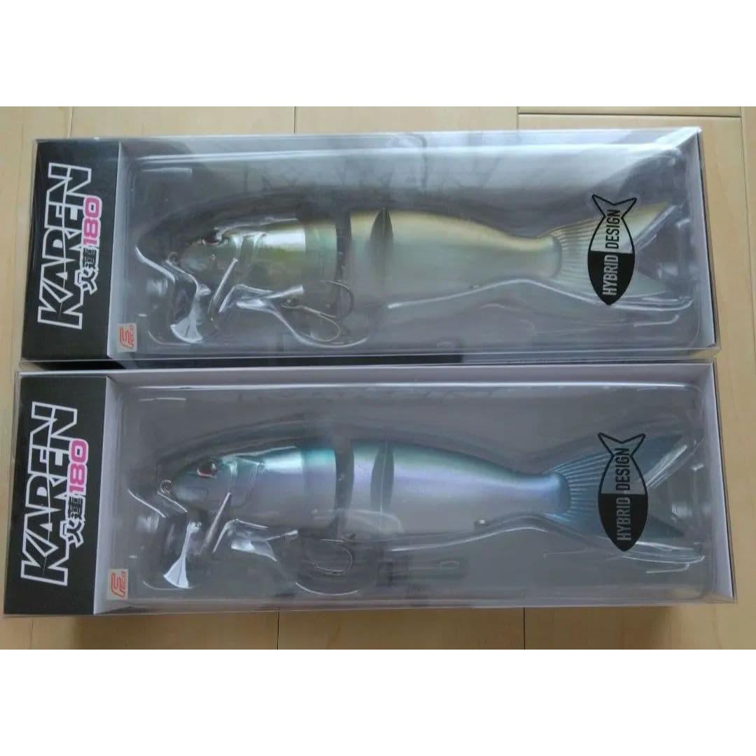 Used KAREN Fire Lotus 180 Ghost Ayu/Blue Trout 2 pieces set sale
