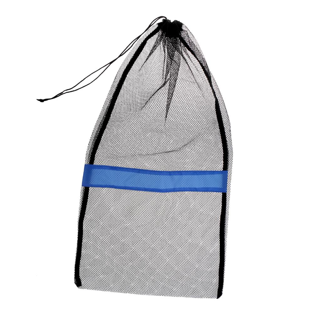 Deluxe Storage Mesh Bag with Sliding Drawstring Cord Lock Closure - Choice of Sizes