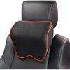 Crofy 2 Pack Car Neck Pillow, Softness Car Headrest Pillow For Driving With Adjustable Strap, 100% Memory Foam And Breathable Removable Cover,