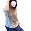 Korean Chic Lazy Wind Fun Graffiti Printing Long-sleeved Sunscreen Blouse Women's 2026 Summer Unique Beautiful Top