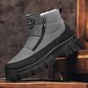 Ankle Boots Winter Boots for Men Add Cotton Snow Warm Soft and Comfortable Shoes for Men Men's Sneakers Wear-resistant Non-Slip
