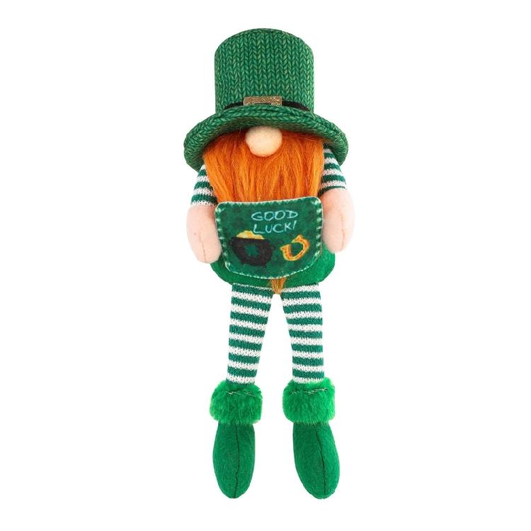 Irish Patrick's Day Gnomes Dwarfs Figurine Doll Toy Ornaments Table Display