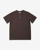Solti Utility Henly Neck T-Shirts (Brown)