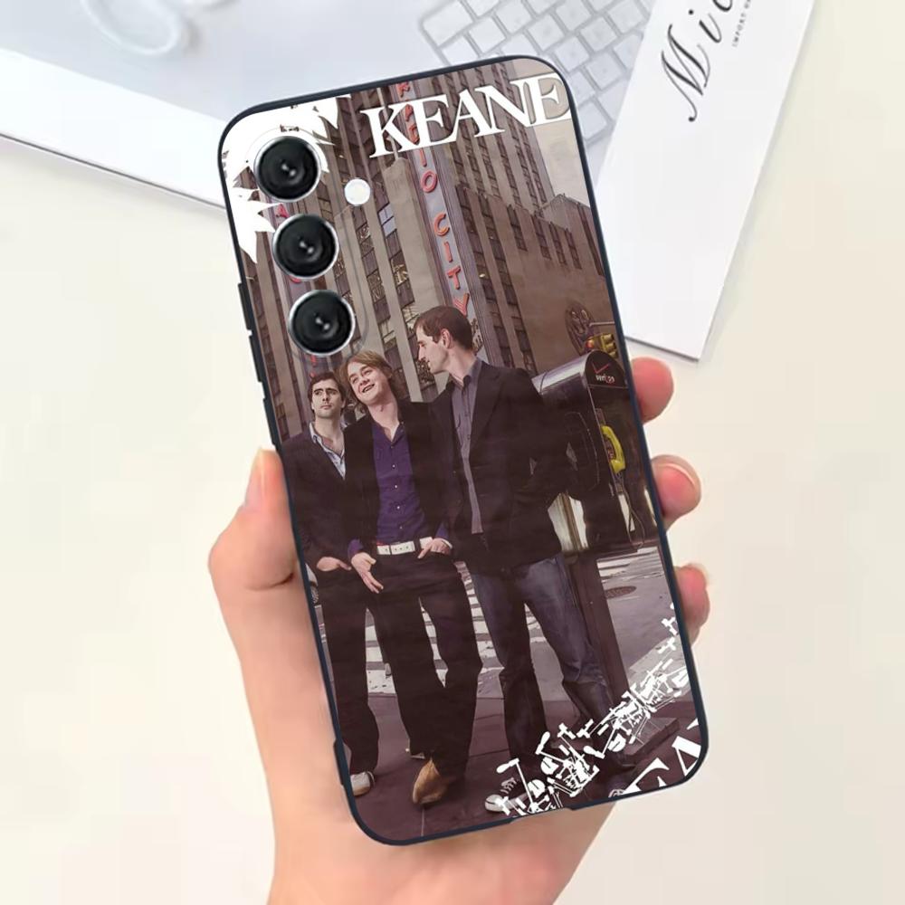 Чехол для телефона K-KEANE Music для Samsung Galaxy A13,A21s,A22,A31,A32,A52,A53,A71,A80, Мягкий черный корпус Samsung a11