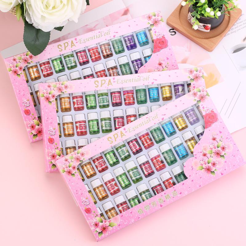 3ml Aromatherapy Humidifier Lamp with Plant-Based Color & Essential Oil Incense Burner