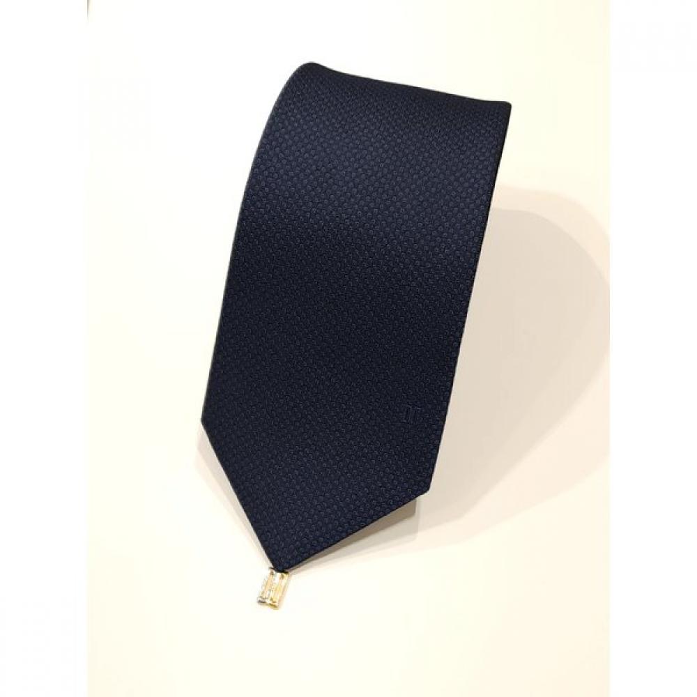 Daks Silk 100 Solid Navy Tie Dmg1acf1247n1 Single option