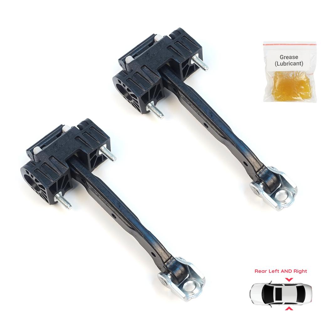 BDP1586-1 2 Pieces Rear Door Hinge Stop Check Strap Limiter for Volvo S80 XC70 S60 MK2 V70 MK3 XC60 V60 MK1 31298467