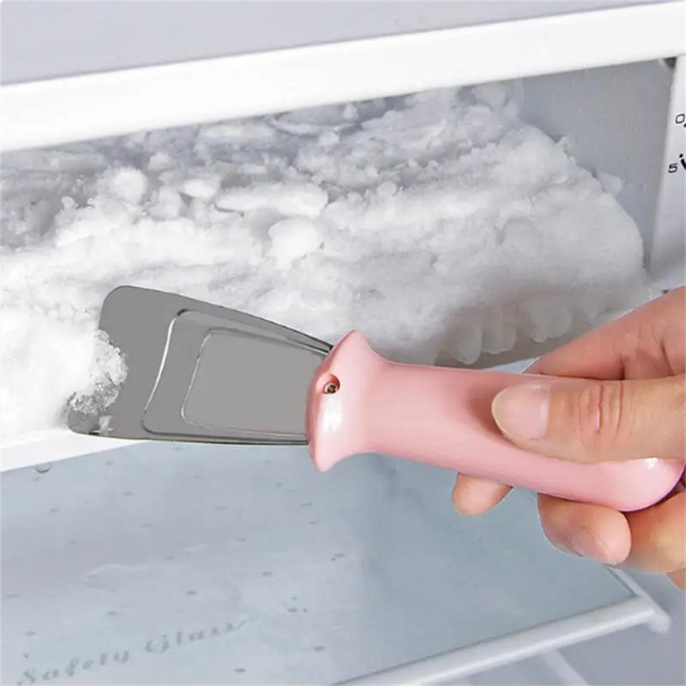 Stainless Steel Freezer Scraper Deicing Tool Portable Refrigerator Ice Cleaning Shovel Household Defrosting Gadget Kitchen Acces