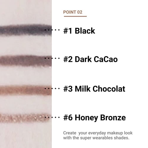 Etude [etude official] proof 10 gel pencil black / eyeliner / black