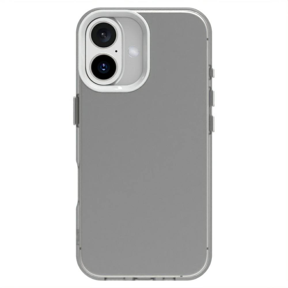 Candy Series For iPhone 16 Plus Case PC+TPU+PET Anti-Drop Phone Cover