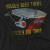 STAR TREK Unisex Adult Boldly Did That T-Shirt