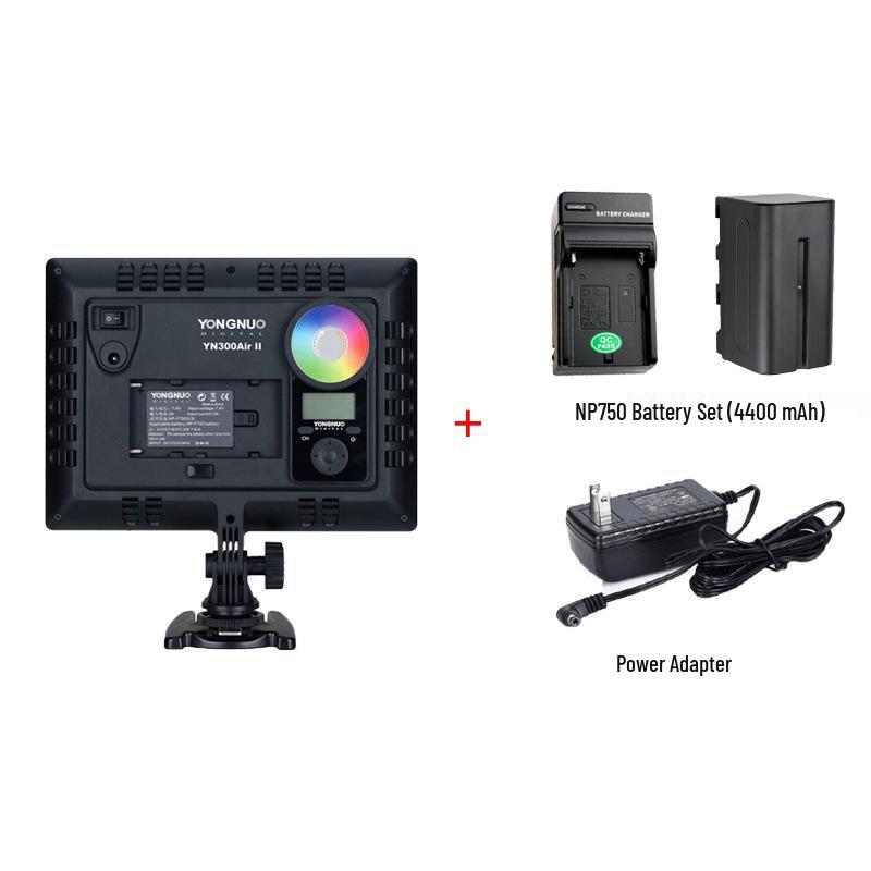 Yongnuo YN300Air II: Thin & Portable RGB LED Photography Light with Adjustable Color Temperature