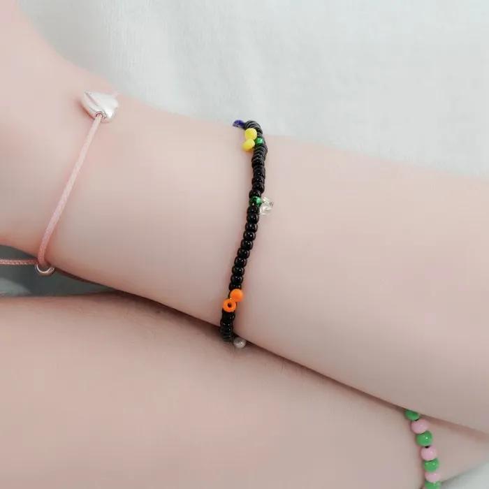 Cherry Festival Cute Beads Bracelet Mini Smile Charm Cute Cherry Beads Bracelet
