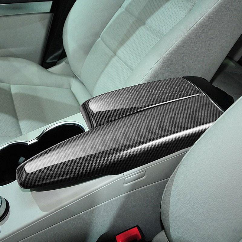 Car Styling Center Control Armrest Box Trim Cover For Mercedes Benz C E GLK Class W204 W212 X204 2009 2010 2011 2012 2013