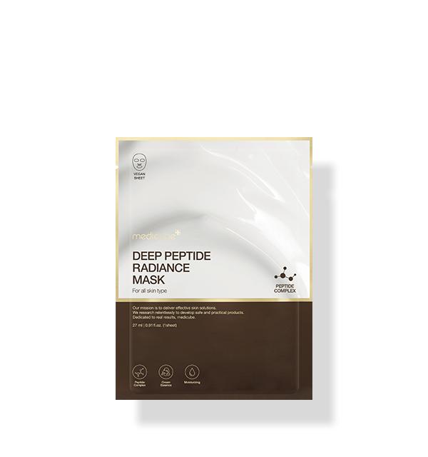 MEDICUBE Deep Peptide Radiance Mask (10 sheets)