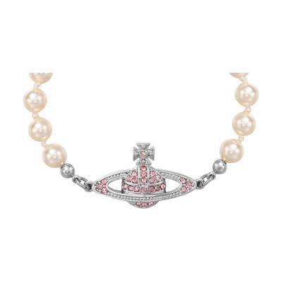 Mini Bas Relief Pearl Chain Bracelet 61030001-02P209-CN