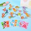 30 Stück DIY 3D Puzzle Set Insekt Dinosaurier Tier Buchstaben Puzzle Montage Aktivitätsspiel Kinder Pädagogisches Puzzlespiel Klassenzimmerpreise Partygeschenke