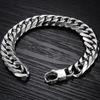 Korean Style Personalized Titanium Stainless Steel Men's Muscle Chain Bracelet