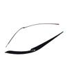Pair of Front Headlight Eyebrow Left Right Headlamp Eyelid Cover Trim Replacement for X5 G05 X6 G06 LCI