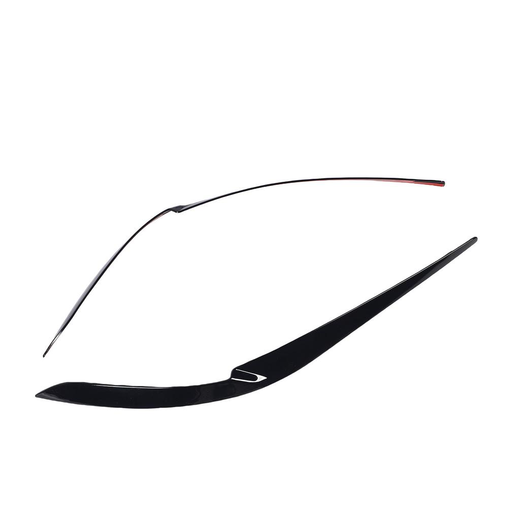 Pair of Front Headlight Eyebrow Left Right Headlamp Eyelid Cover Trim Replacement for X5 G05 X6 G06 LCI