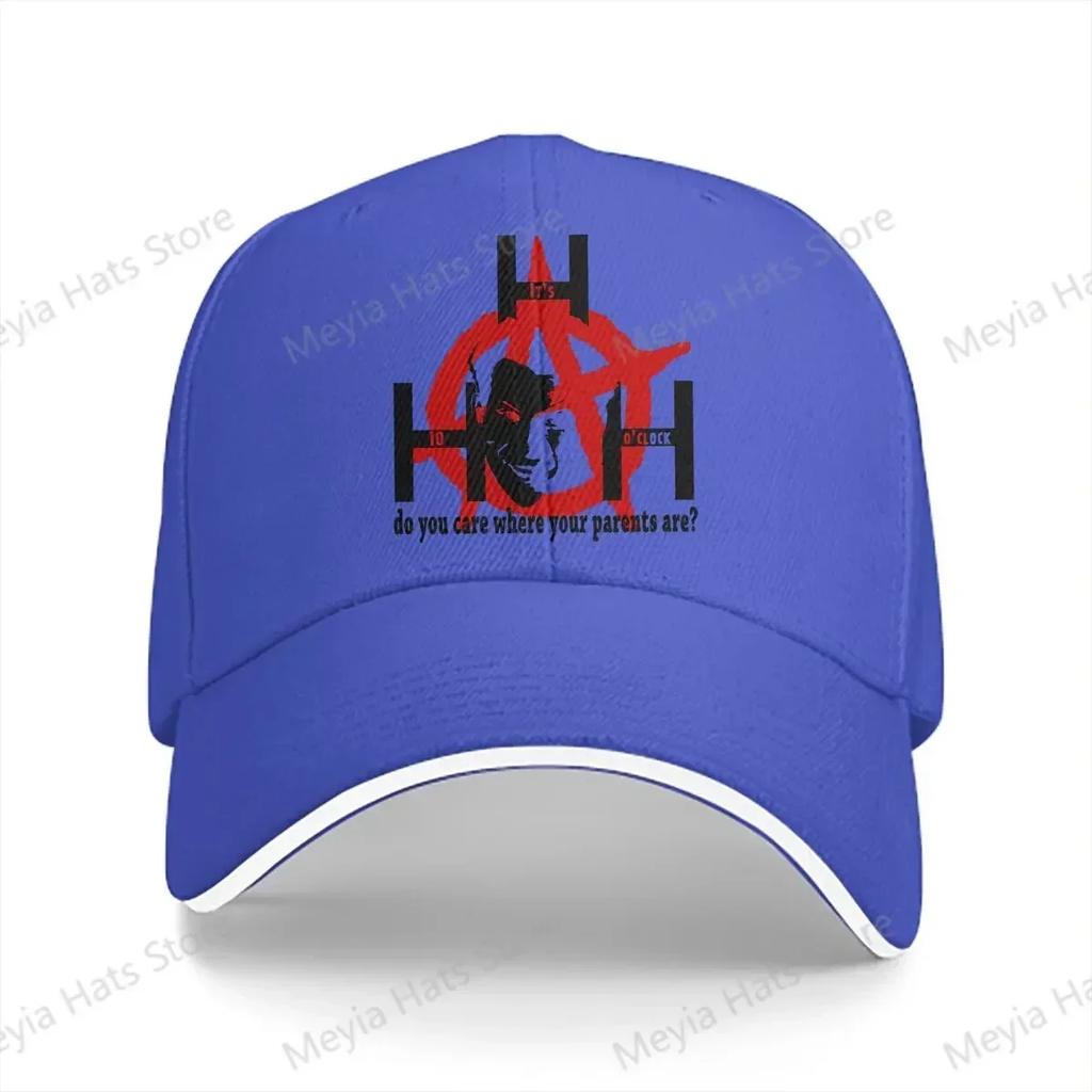 Mark Hunter Anarchy Anarchist Symbols Outdoor Cap Sun Visor Hip Hop Caps Cowboy Hat Peaked Hats