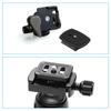 PATIKIL Tripod Quick Release 35mm Camera Tripod Adapter Replacement Mount Plate for Model Black Plate, 2-Pack, Mount, Tripods, 5,
