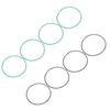 4Pcs Wheel Rim Protector Strip Scratch Resistant Stylish Look Adhesive Installation Wheel Hub Rim Gu